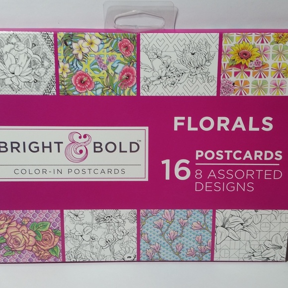 Adult Coloring Stationary, Notepads, Postcards Set - Picture 2 of 9